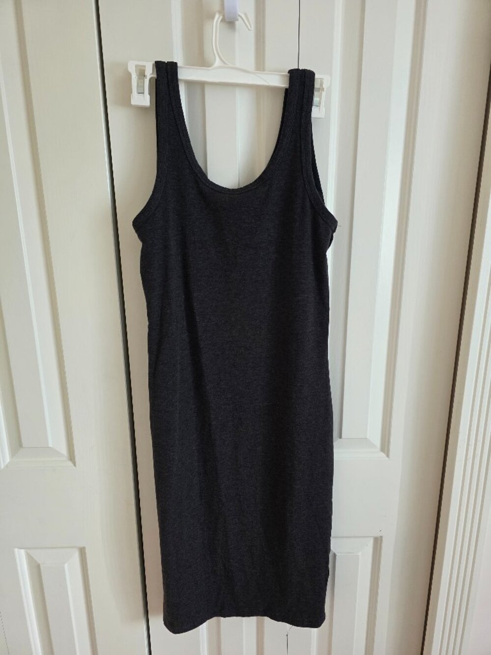 Ardene M Heather Grey Basic Midi Dress